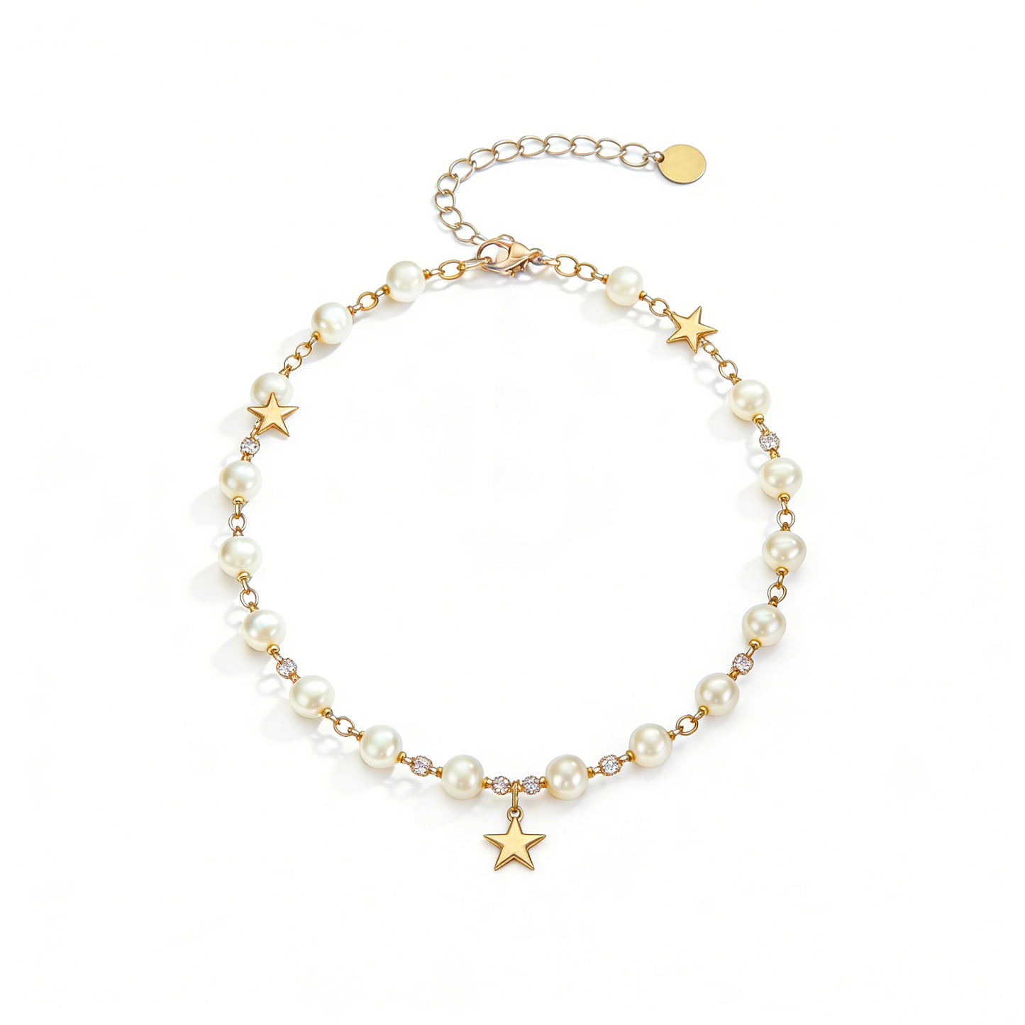 Pearl and Star Waist Chain