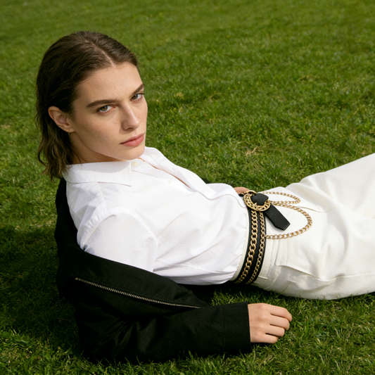 Punk Multi-Layer Chain Belt